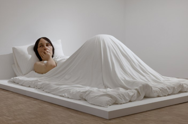 침대에서, 2005, 혼합 재료, 162 × 650 × 395 cm. 까르띠에 현대미술재단 컬렉션. 국립현대미술관 제공