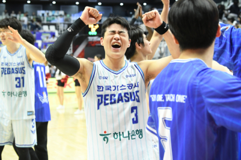 [KBL 프로농구 PO] 대구 한국가스공사, PO서 수원 KT 꺾고 먼저 1승 