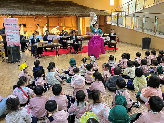 지난해 대구방짜유기박물관에서 열린 공연 모습. 대구문화예술진흥원 제공