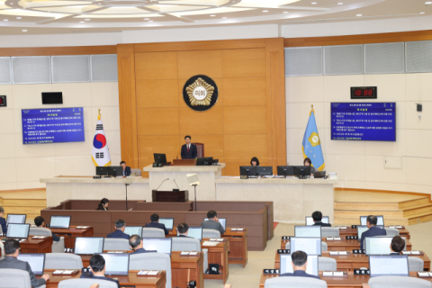 포항시의회 323회 임시회 폐회…제1회 추가경정예산안 등 20건 안건 처리