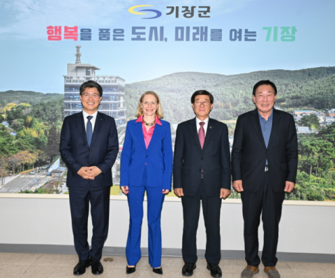 기장군, 글로벌 AI 기업 다쏘시스템과 디지털 기반 협력 논의
