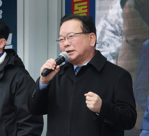 '반 이재명 빅텐트론' 김부겸 측 