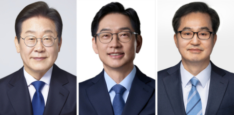 민주당 주자들, 경선룰 확정 후 첫 모임…세월호 추모식 참석