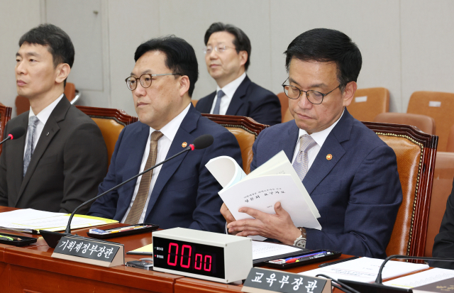 최상목 부총리 겸 기획재정부 장관이 16일 국회에서 열린 법제사법위원회의 