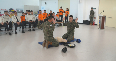 대구강북소방서, 제14회 일반인 심폐소생술 경연대회 대비 시연회