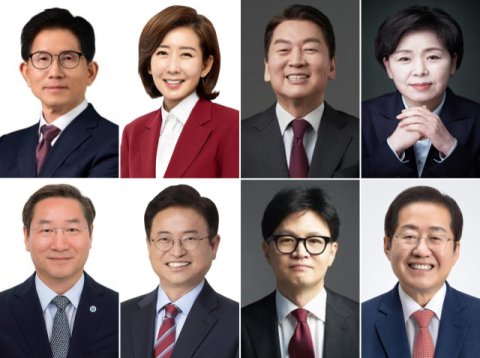 국힘 경선 4강 찬탄·반탄 구도 따라 2라운드 유·불리 갈린다