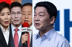 나경원, 김문수, 홍준표, 안철수. 연합뉴스, 페이스북