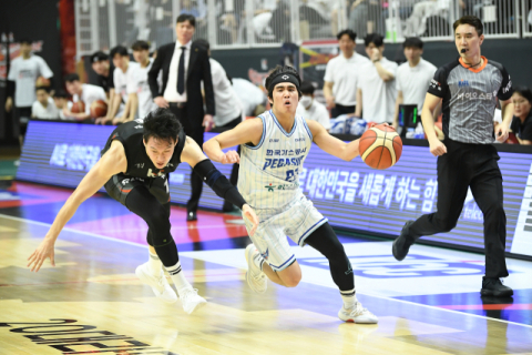 [KBL 프로농구 PO] 대구 한국가스공사, 수원 KT에 2점 차 고배