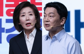 전체 조사는 안철수 9.4% VS 나경원 5.4%, 국힘·무당층에선 나 9.7% VS 안 4.2%