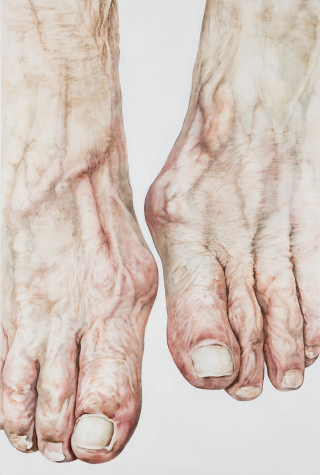 미소, 궤적, 2023, Oil on Canvas , 193.9×130.3㎝