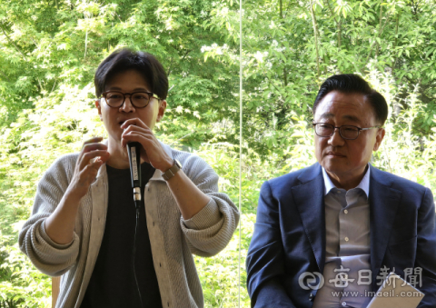 포항 찾은 한동훈 
