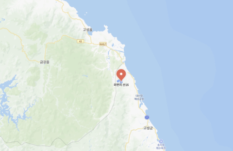 고성 DMZ 또 산불 발생 '北 금강산 동편'…헬기 3대 투입