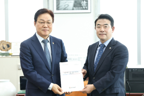 박완수 경남지사, 국회 찾아 산불피해 복구 등 경남현안 추경 반영 건의