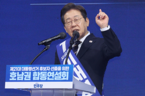 이재명, 호남 경선 88.7% 득표 압승…김동연·김경수 2·3위