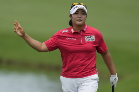 LPGA 유해란, 셰브론 챔피언십 3R 공동선두…생애 첫 메이저 우승 '가시권'