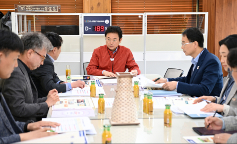 이철우 경북지사, 경주 APEC 준비 현장 점검…