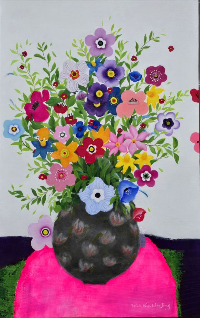 김우정, Perfume, 65.1x45.5cm, Oil on canvas
