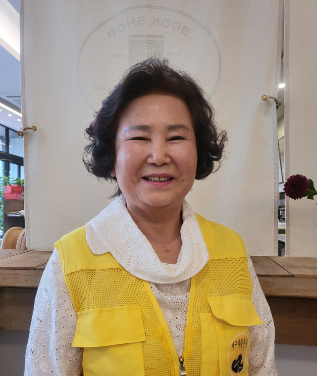 김영순 대구사랑봉사단장. 이현주 기자