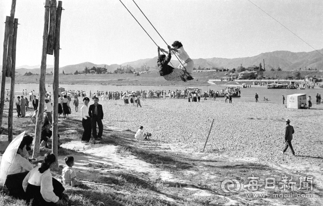 [찰나의 순간 역사적 기록] 1950~70년대 동촌 유원지