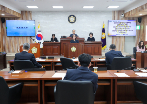 울릉군의회, 의원발의 조례안 7건 및 집행부 조례안 10건 심의·의결