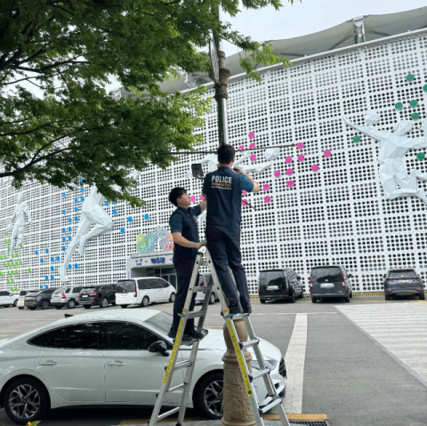 구미경찰, '2025 구미 아시아육상선수권대회' 대비 선제적 범죄예방활동 실시