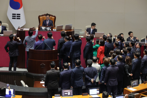 탄핵안 올라오자마자…최상목 부총리, 밤늦게 사의 밝혀