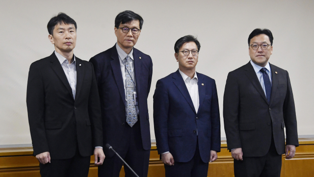 김범석 부총리 겸 기획재정부 장관 직무대행이 2일 서울 중구 은행회관에서 열린 