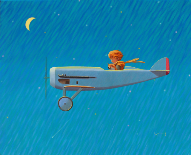 이응견, 야간비행, Oil on Canvas, 65X52.5cm, 2025