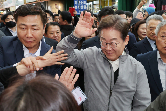 더불어민주당 이재명 대선 후보가 