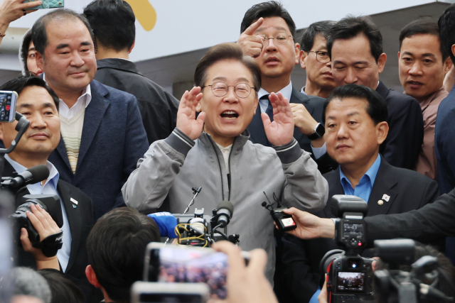 더불어민주당 이재명 대선 후보가 