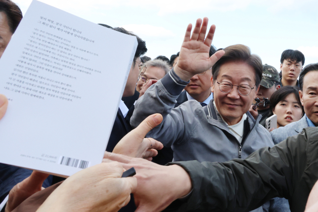 더불어민주당 이재명 대선 후보가 