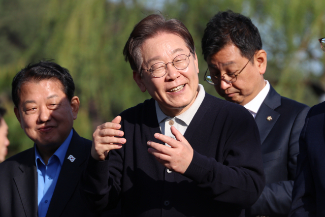 더불어민주당 이재명 대선 후보가 