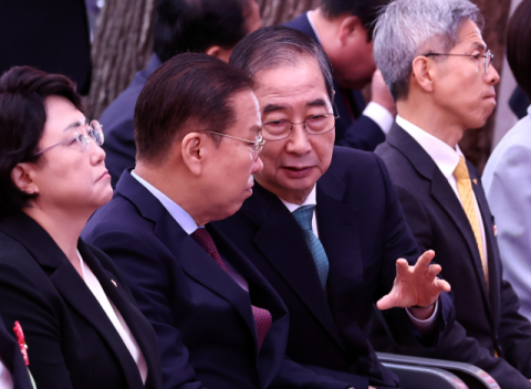손학규 만찬,이낙연 오찬…'개헌 연대' 속도내는 한덕수