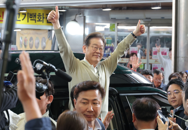 더불어민주당 이재명 대선 후보가 