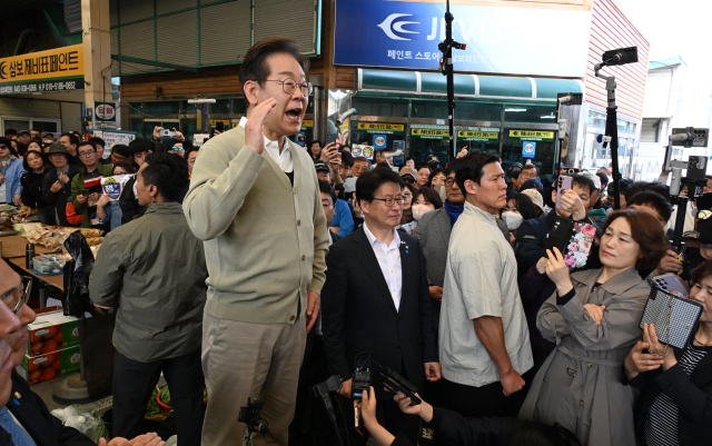 더불어민주당 이재명 대선 후보가 