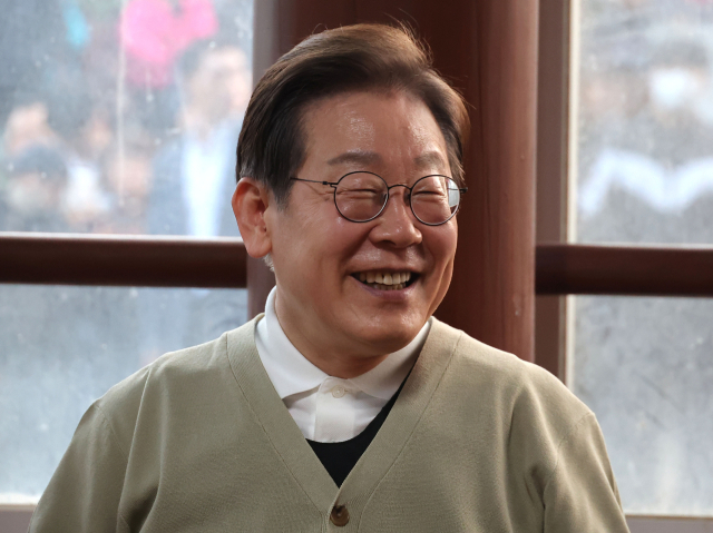 더불어민주당 이재명 대선 후보가 