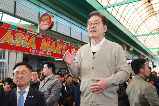 더불어민주당 이재명 대선 후보가 