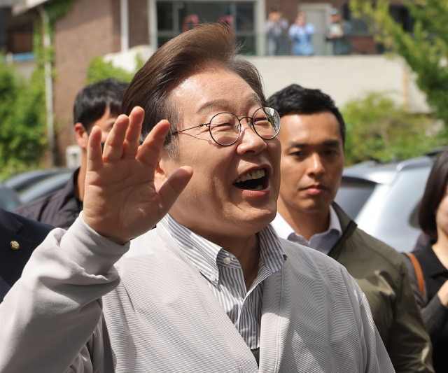 더불어민주당 이재명 대선 후보가 