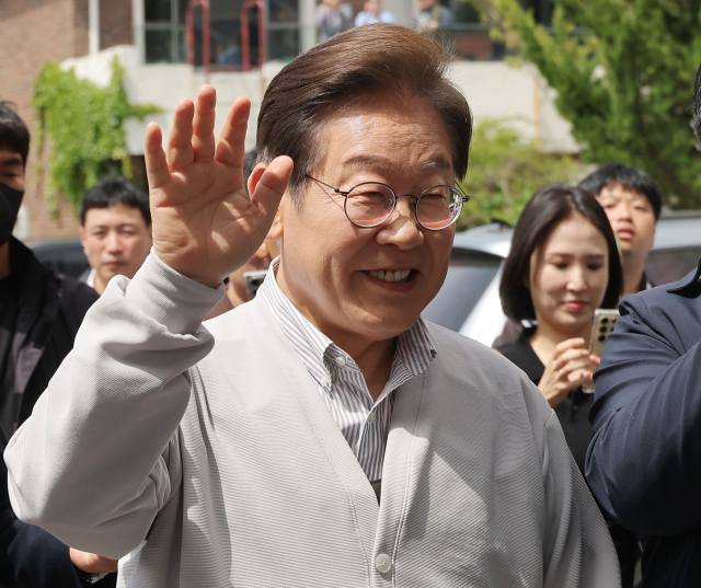 더불어민주당 이재명 대선 후보가 