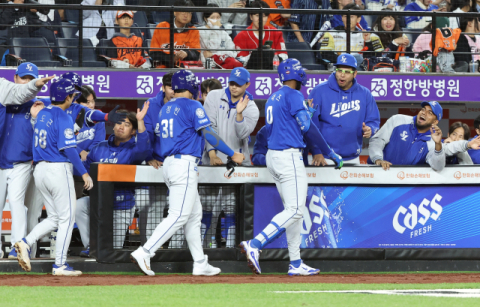 5연패 빠진 삼성 라이온즈, 2위로 밀려난 LG 트윈스와 3연전 