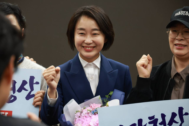 진보당 김재연 대선후보. 연합뉴스