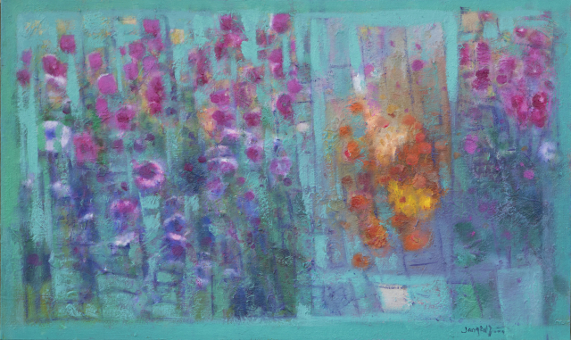 윤장렬, Passion100×65cm, mixed media on canvas