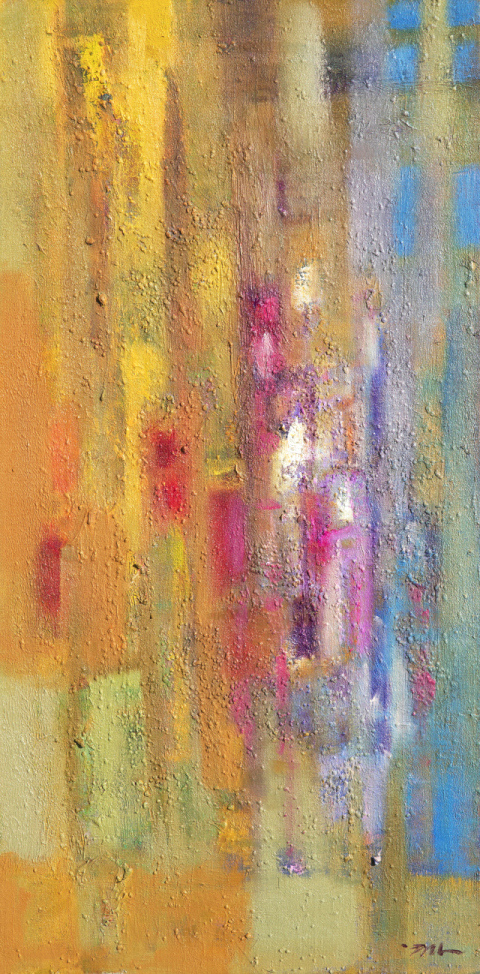 윤장렬, Passion, 60×30cm, Oil on canvas