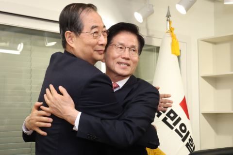 김문수-→한덕수-→김문수…초유의 '대선 후보 교체' 사태 어땠나