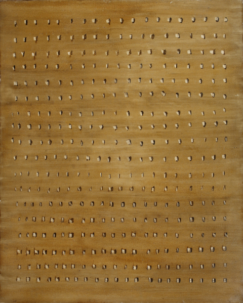 유병수, 점 78-F, 1978, 캔버스에 유채, 162x130cm