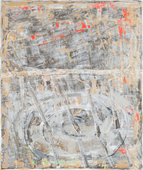 곽훈, KALPA SOUNDⅠ, 1994, 캔버스에 유채, 180x152cm