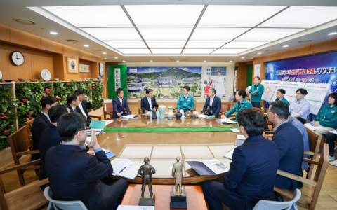 성주군, 현안해결·예산확보 위해 대규모 경북도 방문