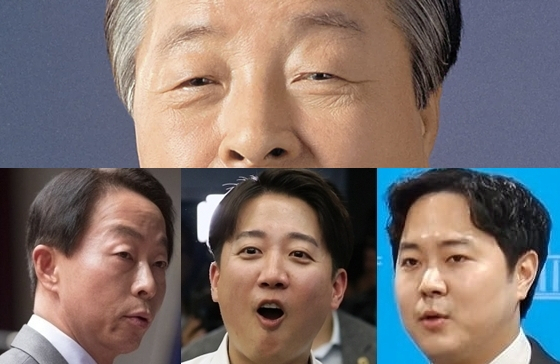김영삼, 김현철, 이준석, 김인규. 연합뉴스, 매일신문DB, 페이스북