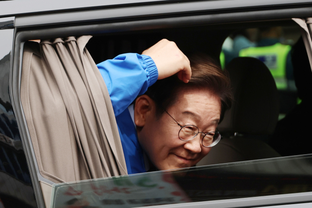 더불어민주당 이재명 대선 후보가 13일 
