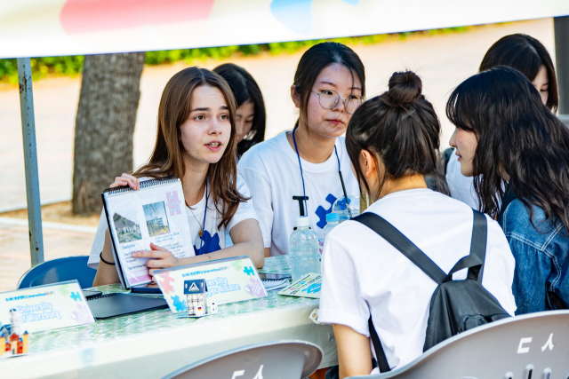 영남대가 학생들의 글로벌 역량 강화를 위해 제9회 YU International EXPO를 개최했다. 영남대 제공